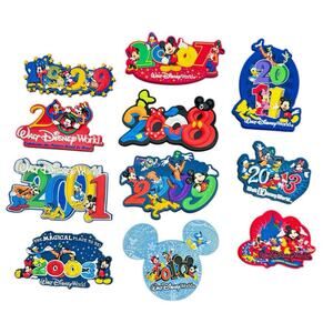 Lot Of Vintage Walt Disney World Fridge Magnet Lot 1999 2000 2001 2003 2007-2011